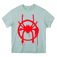 Arona spiderverse miles symbol tag t shirt Heavy Core Tee - artisFamous