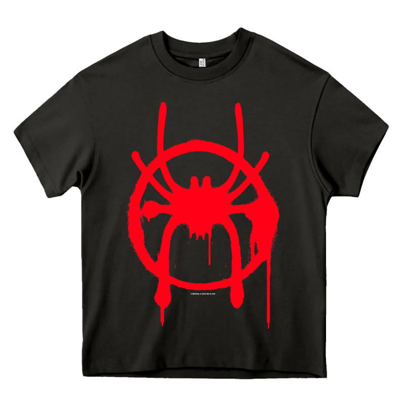 Spiderverse Miles Symbol Tag T Shirt Heavy Core Tee by artisFamous | Teevron