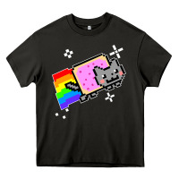 Asphalt nyan cat t shirt Heavy Core Tee - artisFamous