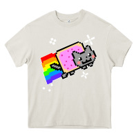 Cream nyan cat t shirt Heavy Core Tee - artisFamous