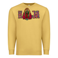Antique Gold Hija Lady Of Guadalupe Premium Sweatshirt - Jasminsmagicworld