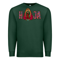 Sports Green Hija Lady Of Guadalupe Premium Sweatshirt - Jasminsmagicworld