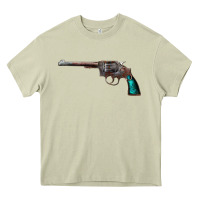 Mossy Revolver Handgun Heavy Core Tee - artisFamous