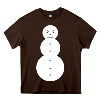 Chocolate Brown jeezy snowman funny shirt premium Heavy Core Tee - artisFamous