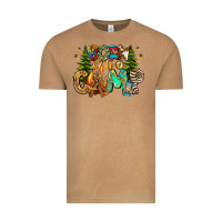 Vintage Camel Born To Camp Vintage Tee - CowhideDigitalArt