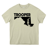 Mossy maryland state trooper Heavy Core Tee - artisFamous