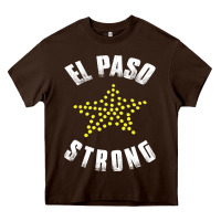 Chocolate Brown el paso strong Heavy Core Tee - artisFamous