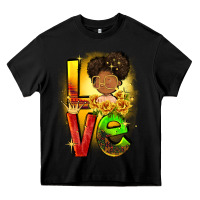 Black Love Juneteenth Heavy Core Tee - FaDigitalArtStudio