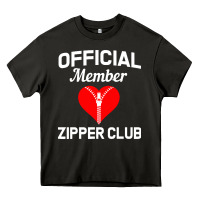 Asphalt open heart surgery zipper club bypass get well recovery gift Heavy Core Tee - artisFamous
