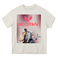 Cream valorant gaming design Heavy Core Tee - artisFamous
