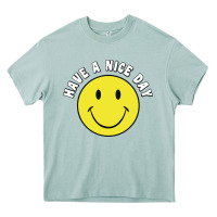 Arona retro   have a nice day   smile happy face Heavy Core Tee - artisFamous