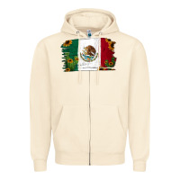 Sandshell cactus sunflower mexican flag Zipper Hoodie - Jasminsmagicworld