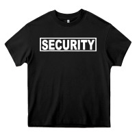 Black security Heavy Core Tee - artisFamous