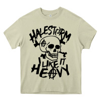 Mossy Skull I like It Heovy Halestorm Heavy Core Tee - artisFamous