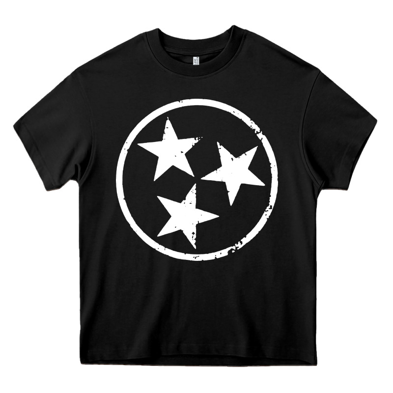 Tennessee Flag Vintage Grunge Distressed Graphic Heavy Core Tee by artisFamous | Teevron