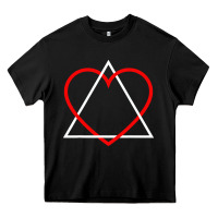 Black the adoption symbol Heavy Core Tee - artisFamous