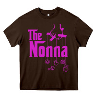 Chocolate Brown the nonna! italy grandmother baby hang toys Heavy Core Tee - artisFamous