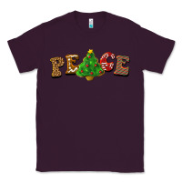 Plum christmas peace Classic Tee - BarkalooDesign