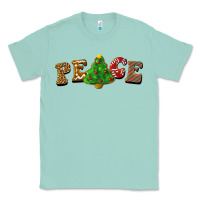 Seafoam christmas peace Classic Tee - BarkalooDesign