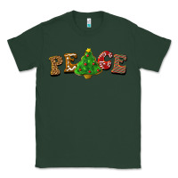 Sports Green christmas peace Classic Tee - BarkalooDesign