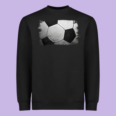 Soccer Ball Brushstroke Heavyweight Sweatshirt Designed By Ranaportraitstore