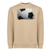 Mushroom Soccer Ball Brushstroke Heavyweight Sweatshirt - RanaPortraitStore