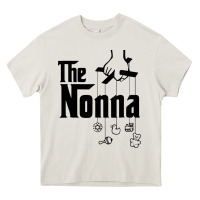 Cream The Nonna! Italy Grandmother Baby Hang Toys Heavy Core Tee - artisFamous