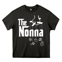 Asphalt The Nonna! Italy Grandmother Baby Hang Toys Heavy Core Tee - artisFamous