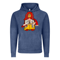 Vintage Denim firefighter gnomes Vintage Hoodie - Artiststas
