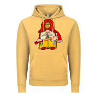 Vintage Mustard firefighter gnomes Vintage Hoodie - Artiststas