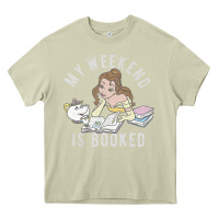 Mossy beauty and the beast belle my weekend is booked t shirt Heavy Core Tee - artisFamous