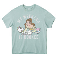 Arona beauty and the beast belle my weekend is booked t shirt Heavy Core Tee - artisFamous