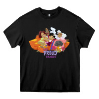 Black the proud family characters t shirt Heavy Core Tee - artisFamous