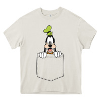 Cream goofy pocket goofy pocket t shirt Heavy Core Tee - artisFamous