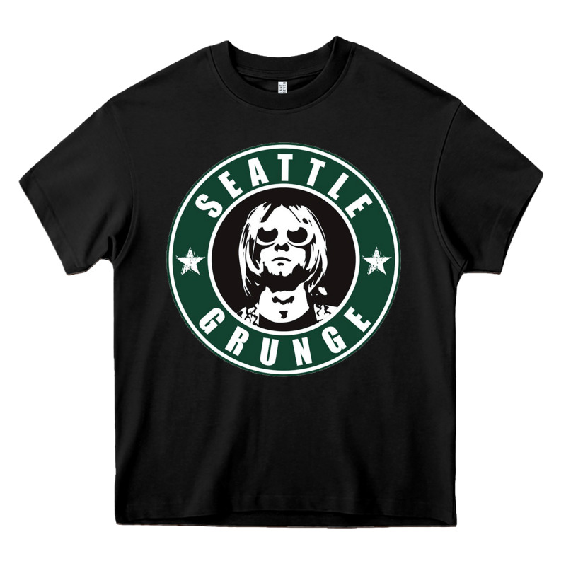 Seattle Grunge Heavy Core Tee by artisFamous | Teevron