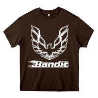 Chocolate Brown bandit Heavy Core Tee - artisFamous