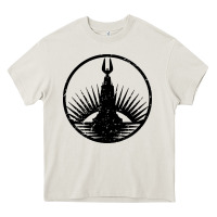 Cream bioshock rapture black Heavy Core Tee - artisFamous