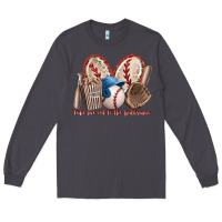 Smoke take me out to the ballgame Long Sleeve Tee - RacoonDesign