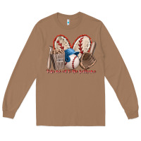 Toasted Coconut take me out to the ballgame Long Sleeve Tee - RacoonDesign