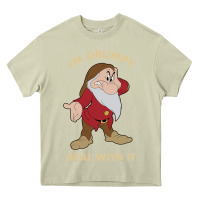 Mossy snow white i'm grumpy deal with it portrait t shirt Heavy Core Tee - artisFamous
