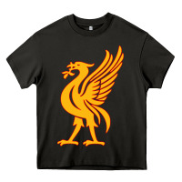 Asphalt liverpool bird license plate Heavy Core Tee - artisFamous