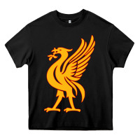 Black liverpool bird license plate Heavy Core Tee - artisFamous