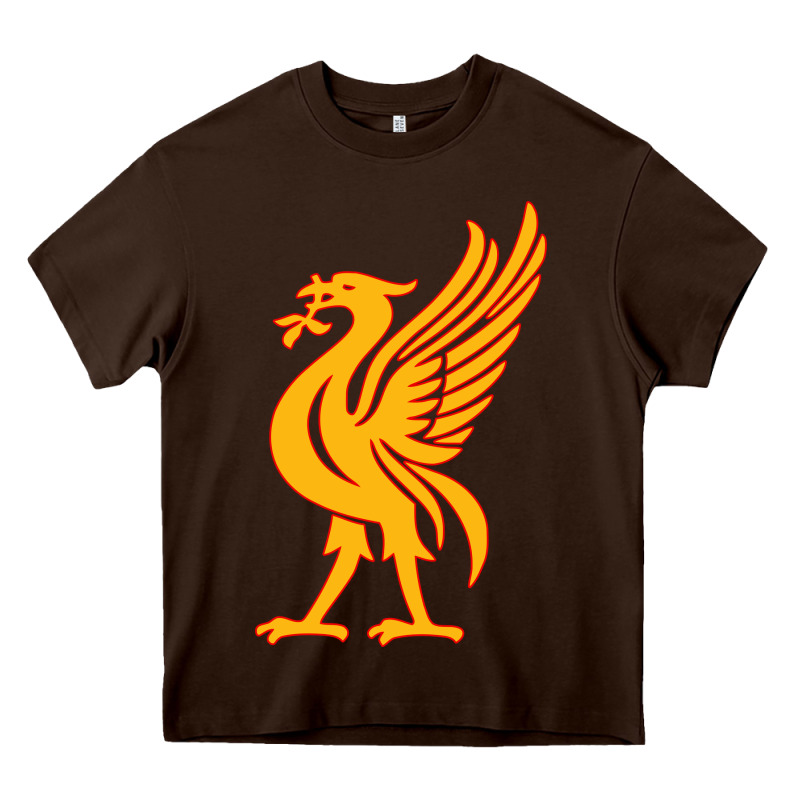 Liverpool Bird License Plate Heavy Core Tee by artisFamous | Teevron
