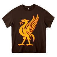 Chocolate Brown liverpool bird license plate Heavy Core Tee - artisFamous