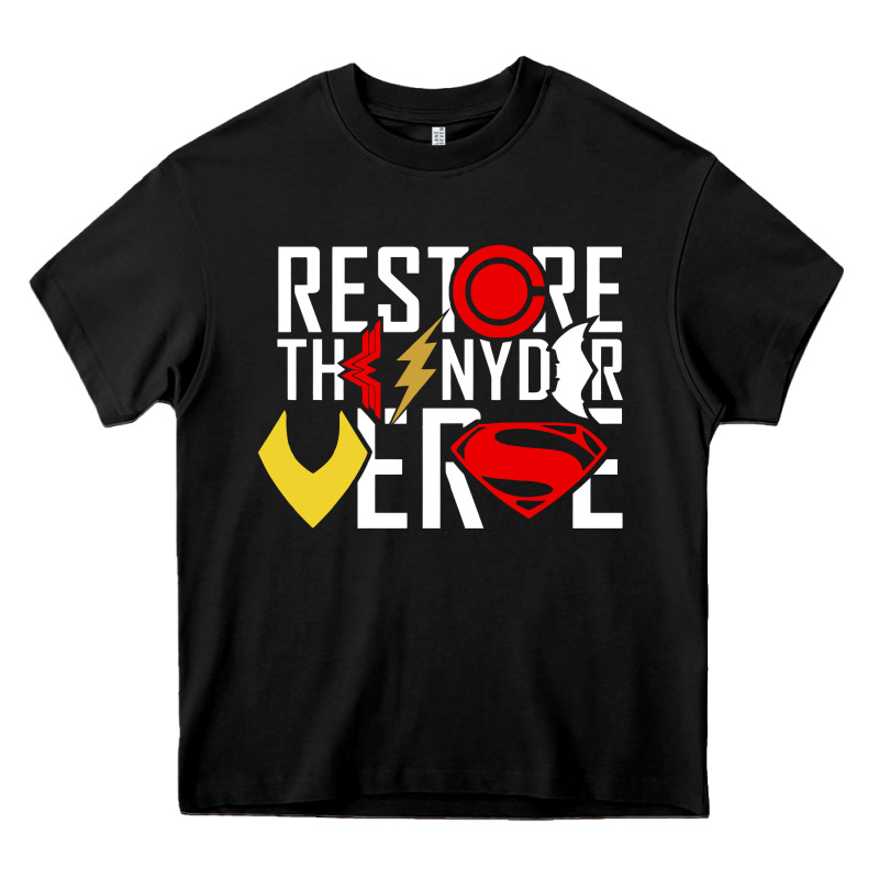 Restore The Snyderverse Heavy Core Tee by artisFamous | Teevron