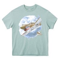 Arona 40 flying tigers Heavy Core Tee - artisFamous