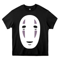 Black no face spirited away women's Heavy Core Tee - artisFamous