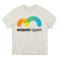 Cream MIAMI OPEN Heavy Core Tee - artisFamous