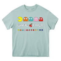 Arona cool retro 80s pacman ghosts video games Heavy Core Tee - artisFamous