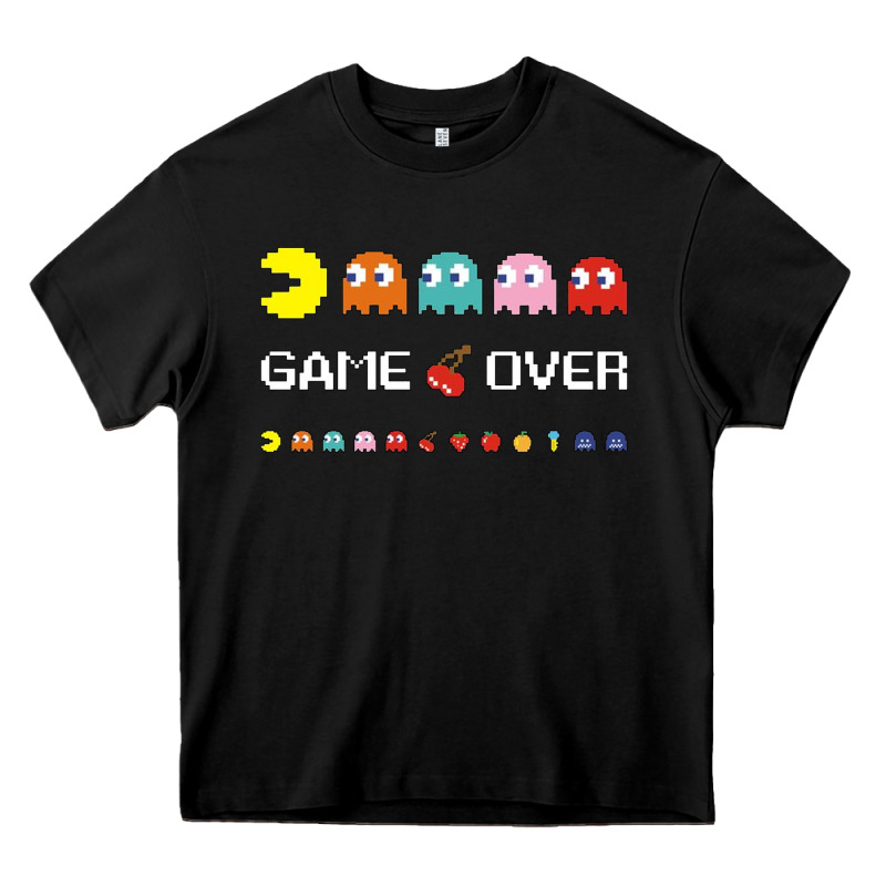 Cool Retro 80s Pacman Ghosts Video Games Heavy Core Tee by artisFamous | Teevron